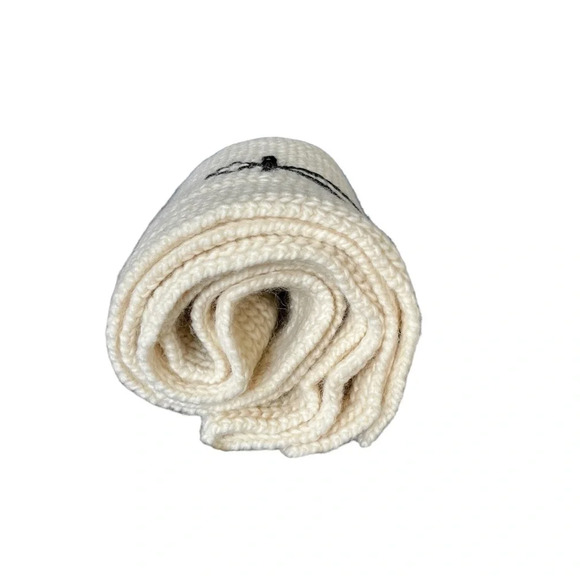 J. Crew NWOT Unisex Wool & Angora Nautical Scarf - Picture 7 of 10